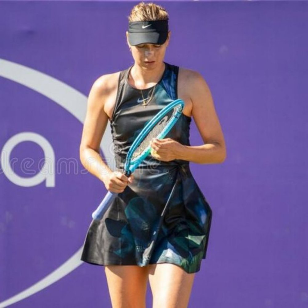 Nwt Nike Maria Sharapova Rare Tennis Dress w/ Back Zipper skirt S Small - Picture 3 of 16